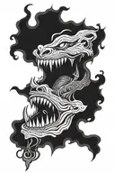 Anger tattoo design idea