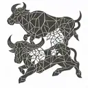 Taurus and Scorpio tattoo design idea