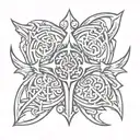 D&D cleric symbol tattoo design idea