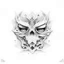 una cruz tattoo design idea