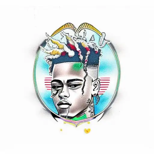XXXTENTACION tattoo design idea