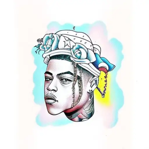 XXXTENTACION tattoo design idea