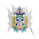 peruvian  tattoo design idea