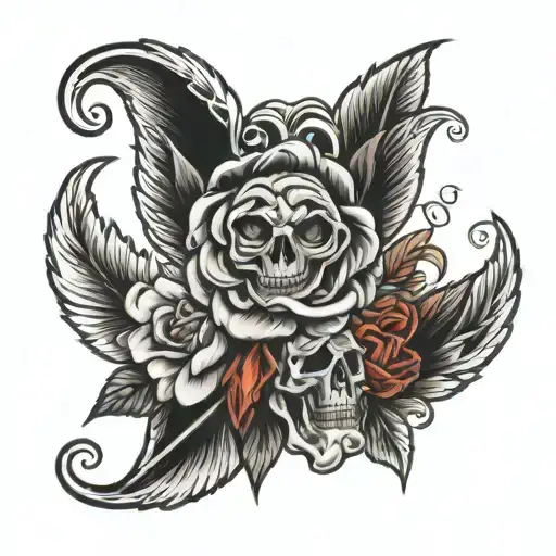 memorial tattoo for dad tattoo design idea