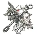 nurse tattoo design idea