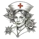nurse tattoo design idea