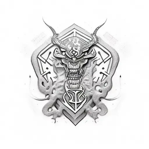 defqon 1 2023 tattoo design idea