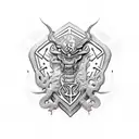 defqon 1 2023 tattoo design idea