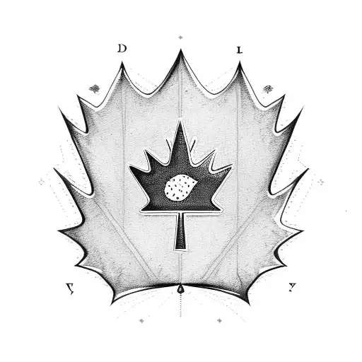 Dominican flag Canadian flag tattoo design idea