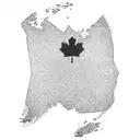 map of Dominican Republic, Canadian flag tattoo design idea