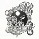 Azathoth tattoo design idea