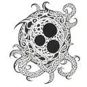 Azathoth tattoo design idea