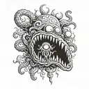 Azathoth tattoo design idea