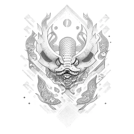 drake tattoo design idea