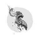 drake tattoo design idea