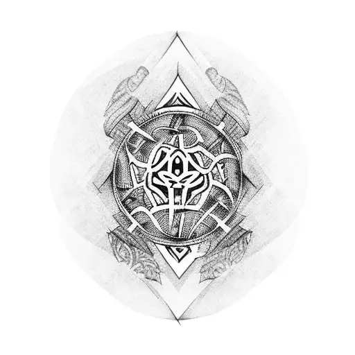 cheated death tattoo design idea