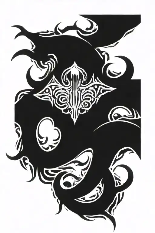 Cthulhu coming tattoo design idea