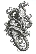 Cthulhu tattoo design idea