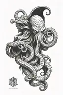Cthulhu tattoo design idea