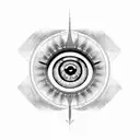 Evil Eye tattoo design idea