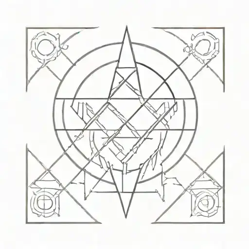 wednesday 13 logo combined tattoo design idea