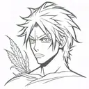 bleach anime tattoo design idea