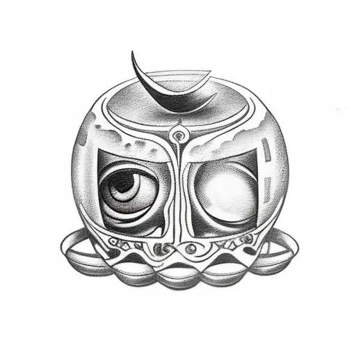 fortune teller, crazy tattoo design idea