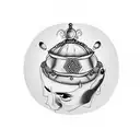 fortune teller, crazy tattoo design idea