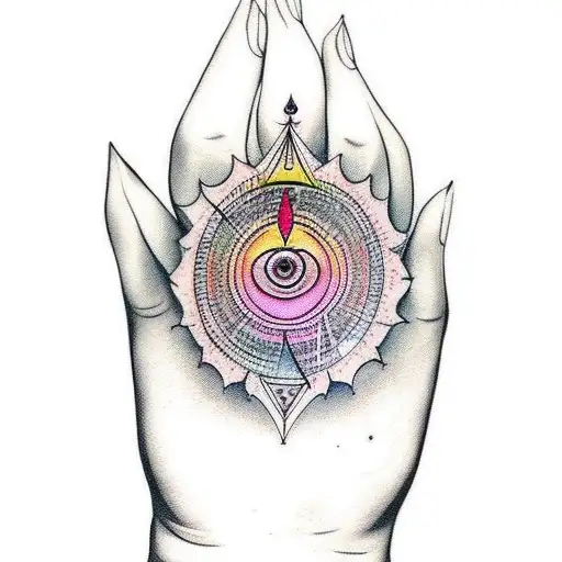 kundalini chakra hand design tattoo tattoo design idea