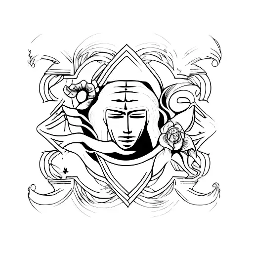 serenity prayer  tattoo design idea