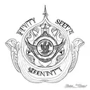 serenity prayer  tattoo design idea