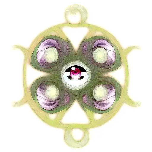 Eldritch Multiple Eyes tattoo design idea