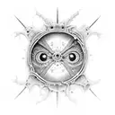 Eldritch Multiple Eyes tattoo design idea