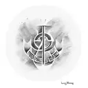 Viking Rune Name Lucas tattoo design idea