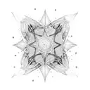 star sea tattoo design idea