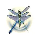 dragonfly  tattoo design idea