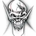Grim Reaper tattoo design idea