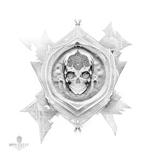 torre del oro tattoo design idea