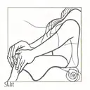 slut tattoo design idea