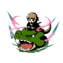 Chihiro's dragon tattoo design idea