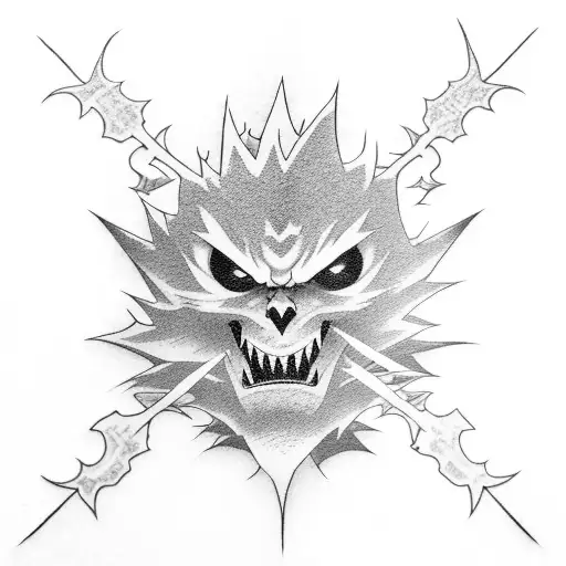 Shinigami Naruto tattoo design idea