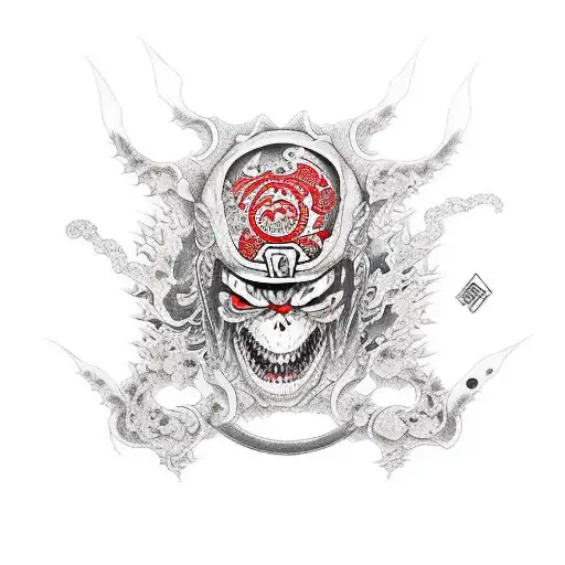 Shinigami Naruto tattoo design idea