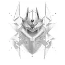 crusader tattoo design idea