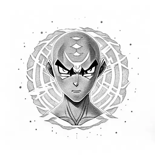 Aang from avatar the las air bender  tattoo design idea