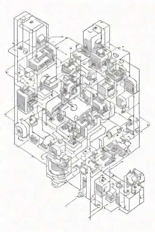 cybersiglism design into a sketch tattoo design idea