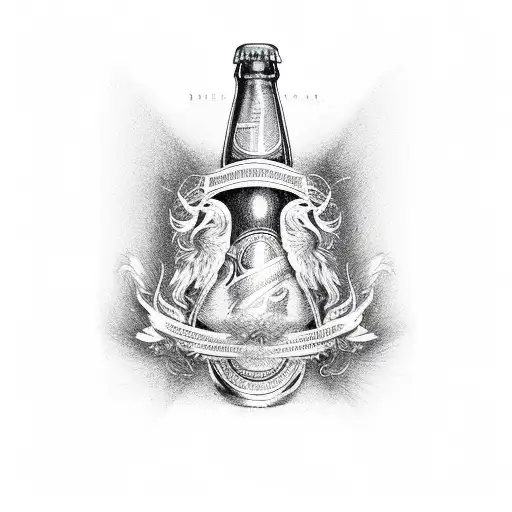 Budweiser tattoo design idea