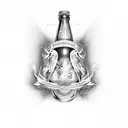 Budweiser tattoo design idea