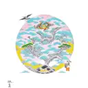 Tree of life with flying birds tattoo design idea