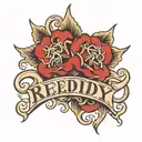 reddy name tattoo tattoo design idea