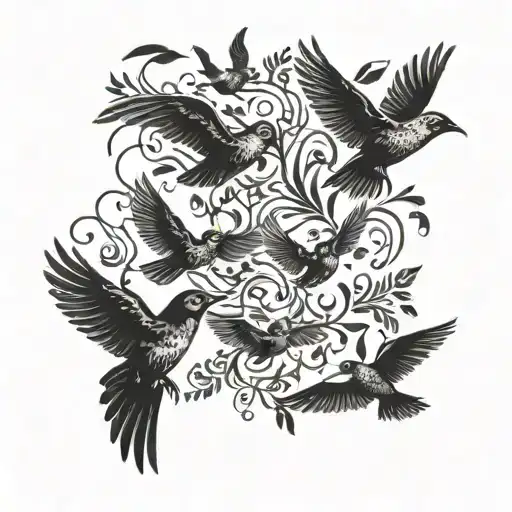 1,707+ Birds Flying Away Tattoo Ideas in 2026 - BlackInk AI